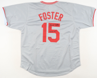 George Foster Signed Jersey Inscribed "77 NL MVP" (Schwartz) at PristineAuction.com