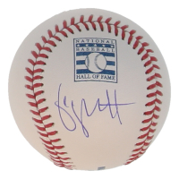George Brett Signed OML Hall of Fame Logo Baseball (MLB) at PristineAuction.com