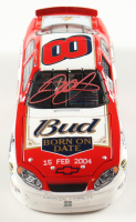 Dale Earnhardt Jr. Signed #8 Budweiser Monte Carlo 1:24 Die-Cast Car (JR Motorsports) at PristineAuction.com