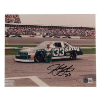 Harry Gant Signed NASCAR 8x10 Photo (Beckett) at PristineAuction.com