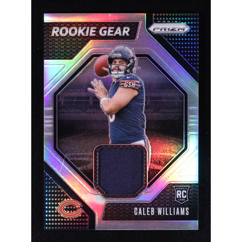Caleb Williams 2024 Panini Prizm Rookie Gear #1 RC at PristineAuction.com