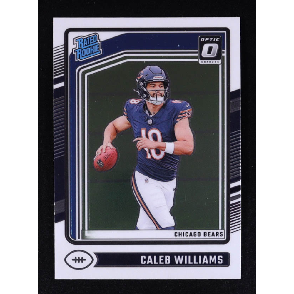Caleb Williams 2024 Donruss Optic #201 RC at PristineAuction.com
