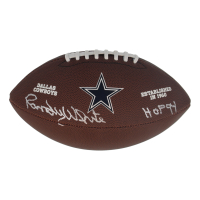 Randy White Signed Cowboys Logo NFL Football Inscribed "HOF 94" (Schwartz) at PristineAuction.com