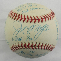 Joe Morgan Signed LE ONL Baseball with (20) Career Inscriptions (Reggie Jackson) at PristineAuction.com