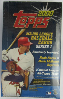 2000 Topps Series 1 Baseball Factory Sealed Hobby Box at PristineAuction.com