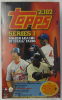2002 Topps Baseball Wax Box Series 1 at PristineAuction.com