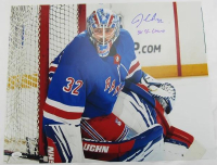 Jonathan Quick Signed Rangers 16x20 Photo Inscribed "3x SC Champ" (JSA) at PristineAuction.com