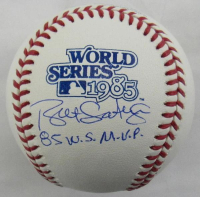 Bret Saberhagen Signed 1985 World Series Baseball Inscribed "85 WS MVP" (JSA) at PristineAuction.com
