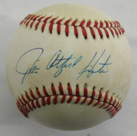 Jim "Catfish" Hunter Signed OAL Baseball (JSA) at PristineAuction.com