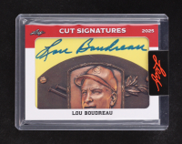 Lou Boudreau 2025 Leaf Pristine Auction Cut Signatures #CSLB1 at PristineAuction.com