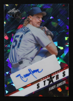 Randy Johnson 2024 Leaf Collective Gold Leaf Stars Autographs Crystal Light Blue #GLSRJ2 #5/10 at PristineAuction.com