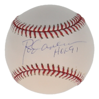 Rod Carew Signed OML Baseball Inscribed "HOF 91" (TriStar) at PristineAuction.com