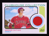 Shohei Ohtani 2022 Topps Heritage Clubhouse Collection Relics #CCRSO HN at PristineAuction.com