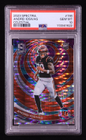 Andrei Iosivas 2023 Panini Spectra Celestial #198 #39/99 RC (PSA 10) at PristineAuction.com
