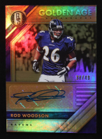 Rod Woodson 2020 Panini Gold Standard Golden Age Autographs #19 #38/49 at PristineAuction.com