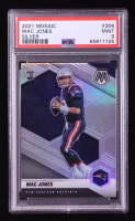 Mac Jones 2021 Panini Mosaic Silver #306 RC (PSA 9) at PristineAuction.com