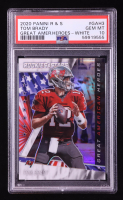 Tom Brady 2020 Rookies and Stars Great American Heroes White #3 (PSA 10) at PristineAuction.com