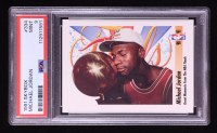 Michael Jordan 1991-92 SkyBox #334 FIN (PSA 9) at PristineAuction.com