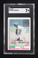 Rickey Henderson 1982 Topps #610 RC (SGC 7) at PristineAuction.com
