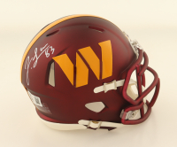 Jaylin Lane Signed Commanders Speed Mini Helmet (Beckett) at PristineAuction.com