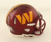 Jaylin Lane Signed Commanders Speed Mini Helmet (Beckett) at PristineAuction.com