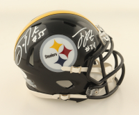 Joey Porter Jr. Signed Steelers Speed Mini Helmet (JSA) at PristineAuction.com