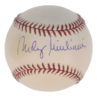 Rudy Giuliani Signed OML Yankees 100th Anniversary Logo Baseball (PSA) at PristineAuction.com