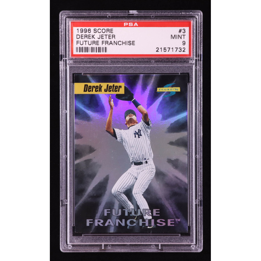 Derek Jeter 1996 Score Future Franchise #3 (PSA 9) at PristineAuction.com