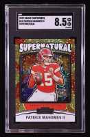 Patrick Mahomes II  2023 Panini Contenders Supernatural #10 (SGC 8.5) at PristineAuction.com