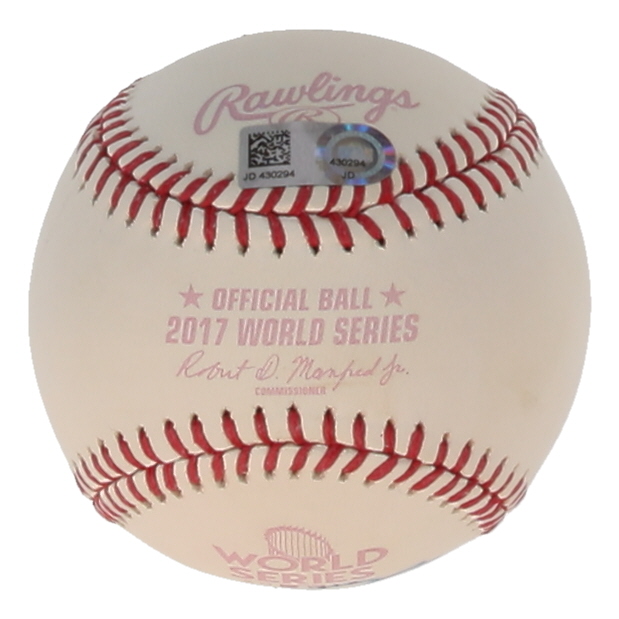 Carlos Correa Signed Official 2017 World Series Baseball (MLB) at PristineAuction.com Carlos Correa Signed Official 2017 World Series Baseball (MLB) at PristineAuction.com