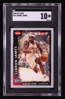 LeBron James 2008-09 Fleer #23 (SGC 10) at PristineAuction.com