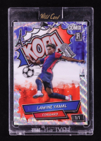 Lamine Yamal 2024 Wild Card Comix Kopa! Silver Wave #LY06 RC #1/1 at PristineAuction.com