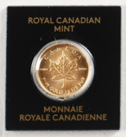 2022 Royal Canadian Mint Maplegram 1 Gram .9999 Fine Gold with Assay at PristineAuction.com