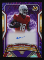 Marvin Harrison Jr. 2024 Topps Resurgence Resurgence Rookie Signatures Purple Surge #RRSMHJ RC #09/75 at PristineAuction.com