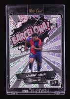 Lamine Yamal 2024 Wild Card Comix Barcelona! Silver Mojo #LY11 RC #3/4 at PristineAuction.com