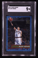 Allen Iverson 2001-02 Topps Chrome Refractors #3 (SGC 9) at PristineAuction.com