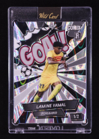 Lamine Yamal 2024 Wild Card Comix Goal! Silver RayWave #LY08 RC #1/2 at PristineAuction.com