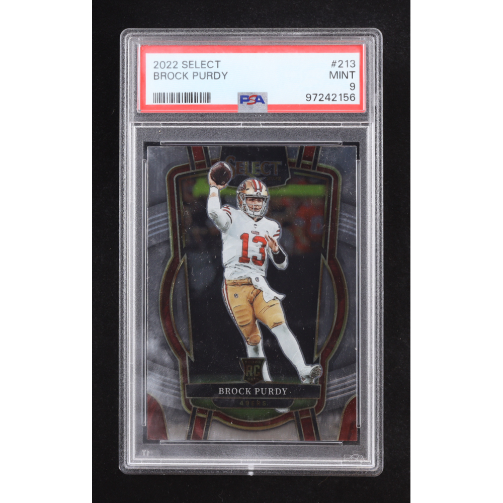 Brock Purdy 2022 Select #213 RC (PSA 9) at PristineAuction.com