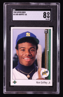 Ken Griffey Jr. 1989 Upper Deck #1 RC (SGC 8) at PristineAuction.com
