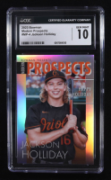 Jackson Holliday 2023 Bowman Chrome Modern Prospect #MP4 RC (CGC 10) at PristineAuction.com