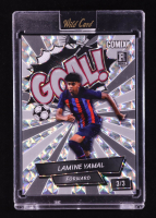 Lamine Yamal 2024 Wild Card Comix Goal! Silver Mosaic #LY10 RC #3/3 at PristineAuction.com