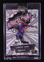 Lamine Yamal 2024 Wild Card Comix Barcelona! Silver Wave #LY06 RC #1/2 at PristineAuction.com