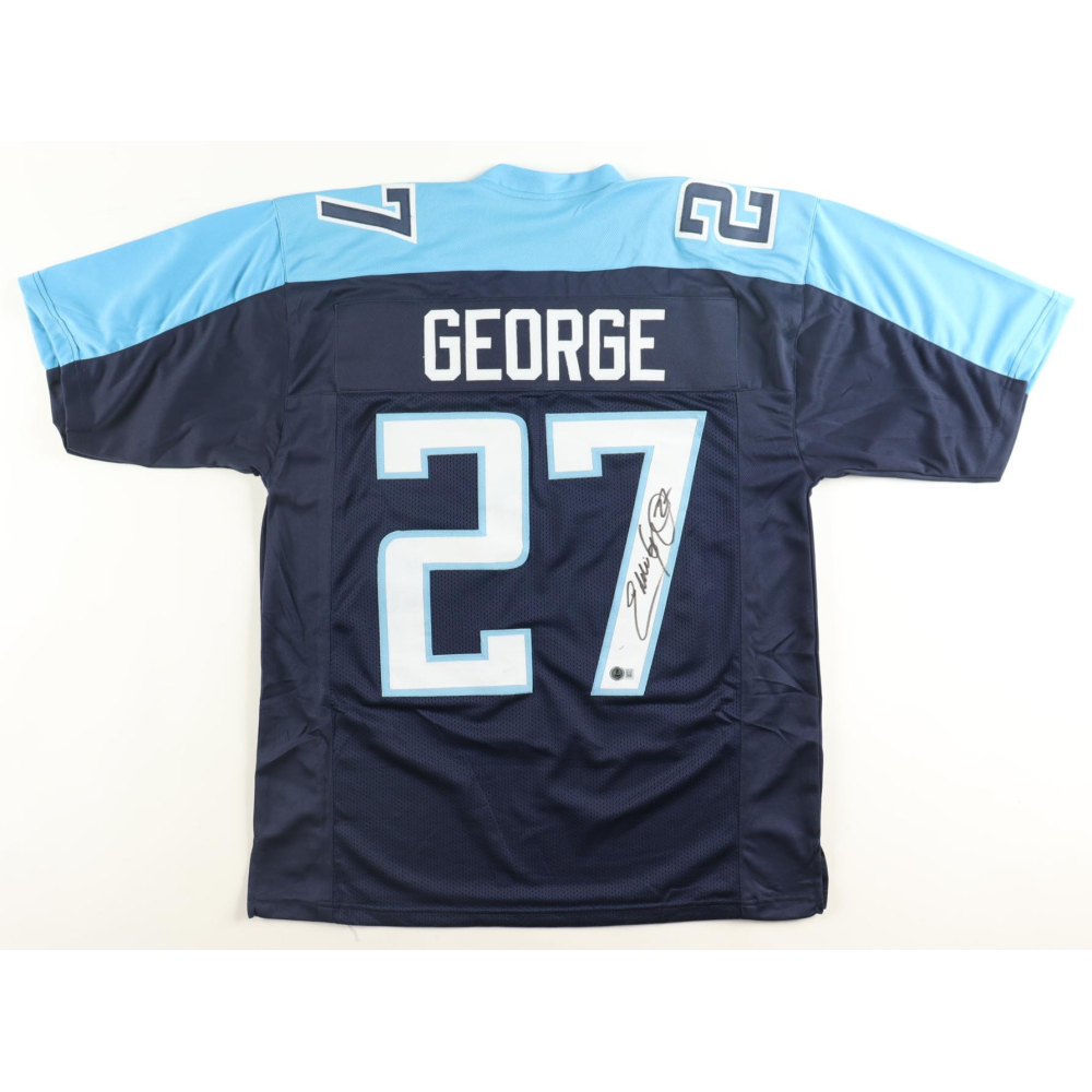 Eddie George Signed Jersey (Beckett) at PristineAuction.com