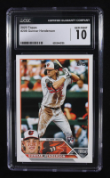 Gunnar Henderson 2023 Topps #206 RC (CGC 10) at PristineAuction.com