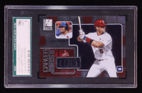 Albert Pujols 2002 Donruss Elite Career Best OPS #1 #0311/1013 (SGC 9) at PristineAuction.com