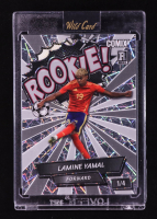 Lamine Yamal 2024 Wild Card Comix Rookie! Silver Laser #LY07 RC #1/4 at PristineAuction.com