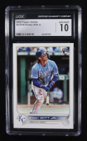 Bobby Witt Jr. 2022 Topps Update #US100 RC (CGC 10) at PristineAuction.com