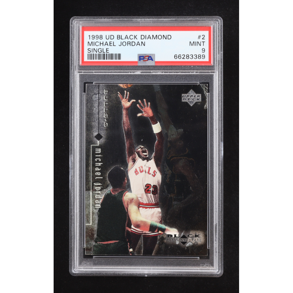 Michael Jordan 1998-99 Black Diamond #2 (PSA 9) at PristineAuction.com
