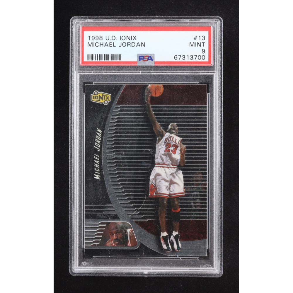 Michael Jordan 1998-99 UD Ionix #13 (PSA 9) at PristineAuction.com
