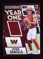 Jayden Daniels 2024 Rookies and Stars Year One Jerseys #16 RC at PristineAuction.com